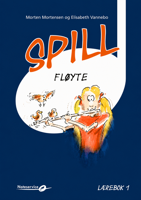 Hovedbilde Spill: Fløyte Lærebok 1 - Mortensen, Vannebo