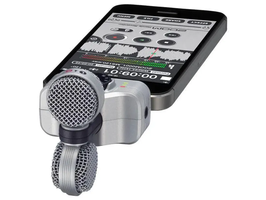 Zoom IQ7 mid-side mikrofon med lightning plugg