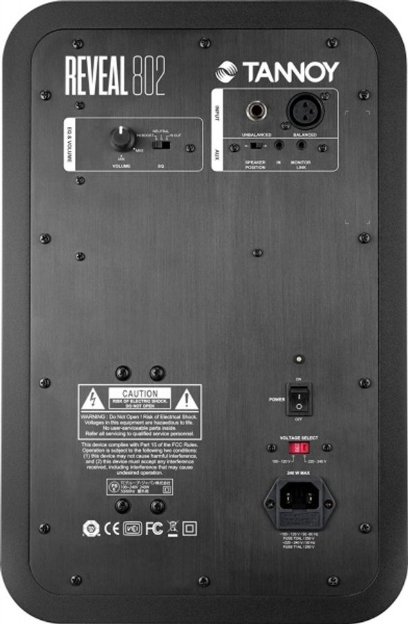Tannoy Reveal 802 Aktive Studiomonitorer (PAR) - BRUKT