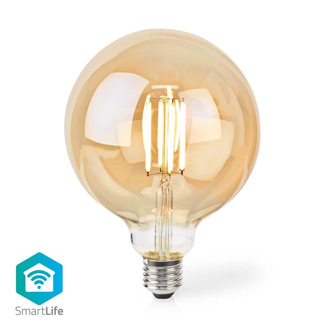 Hovedbilde SmartLife E27 Wi-Fi LED lyspære, 7W - WIFILRF10G125