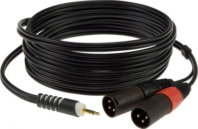 Hovedbilde Klotz AY9-0100 Y-kabel Stereo Minijack - X2 XLR han, 1m