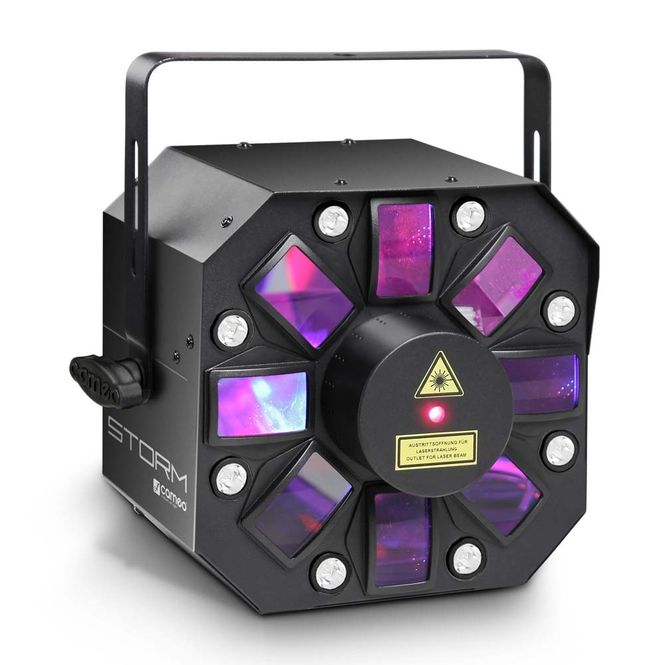 Hovedbilde Cameo STORM, Derby, Strobe and Grating Laser