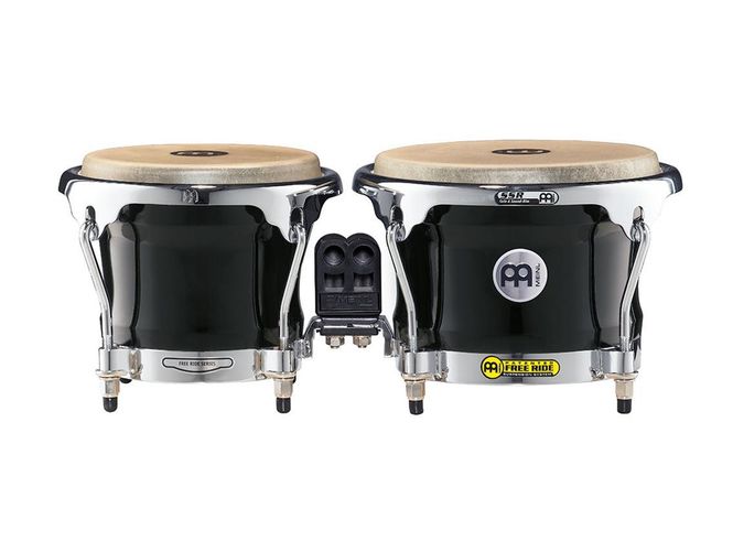 Hovedbilde Meinl FreeRide FWB400EBK Wood Bongos 7''+8½'' Ebony Black