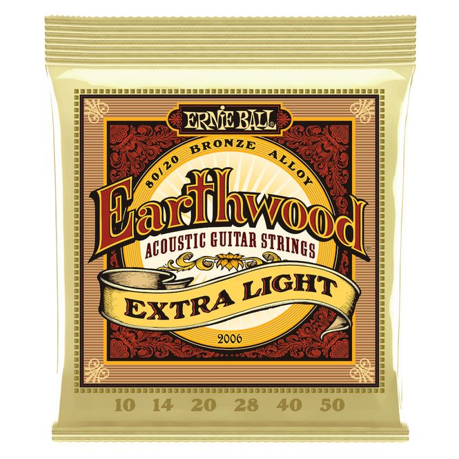 Hovedbilde Ernie Ball EB-2006 Earthwood Bronze Extra Light 10-50.