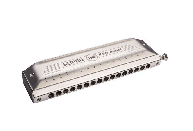 Hovedbilde Hohner Super 64 Kromatisk Munnspill, C-dur