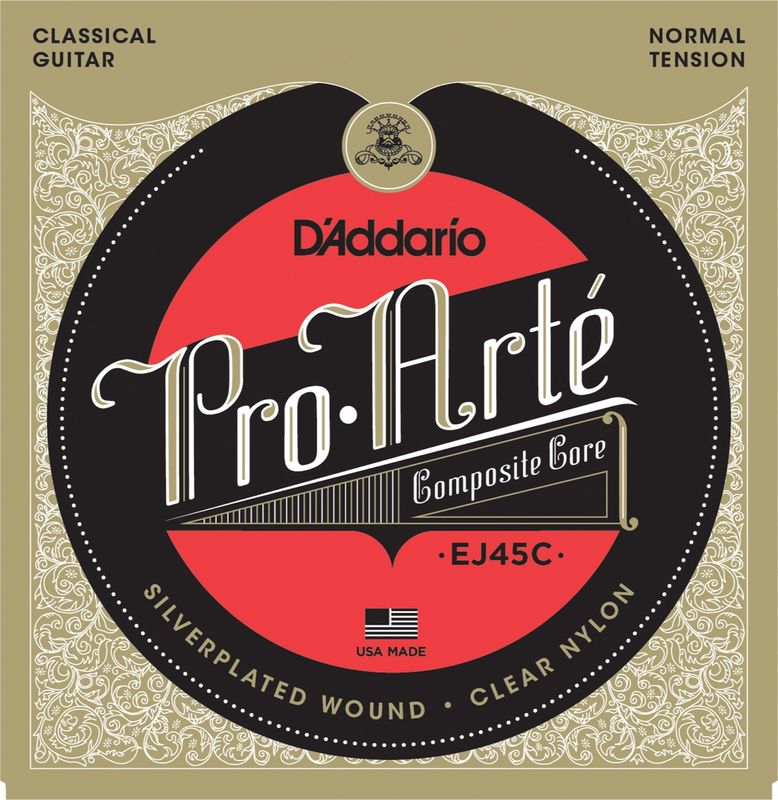 D'addario EJ45C Classic Pro Arté Composite Normal