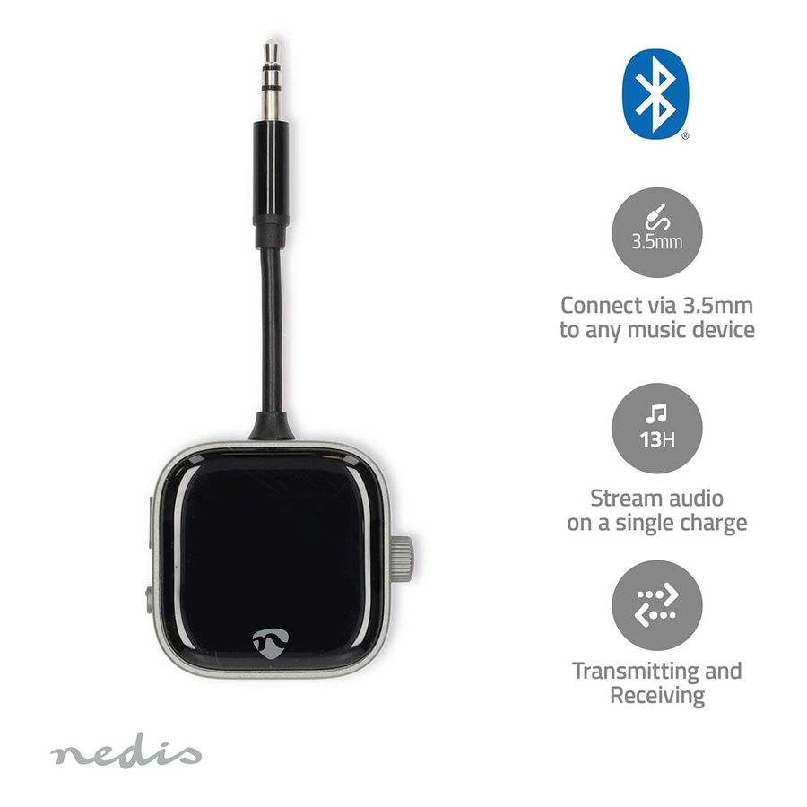 Nedis Bluetooth sender & mottaker, opptil 10 enheter samtidig
