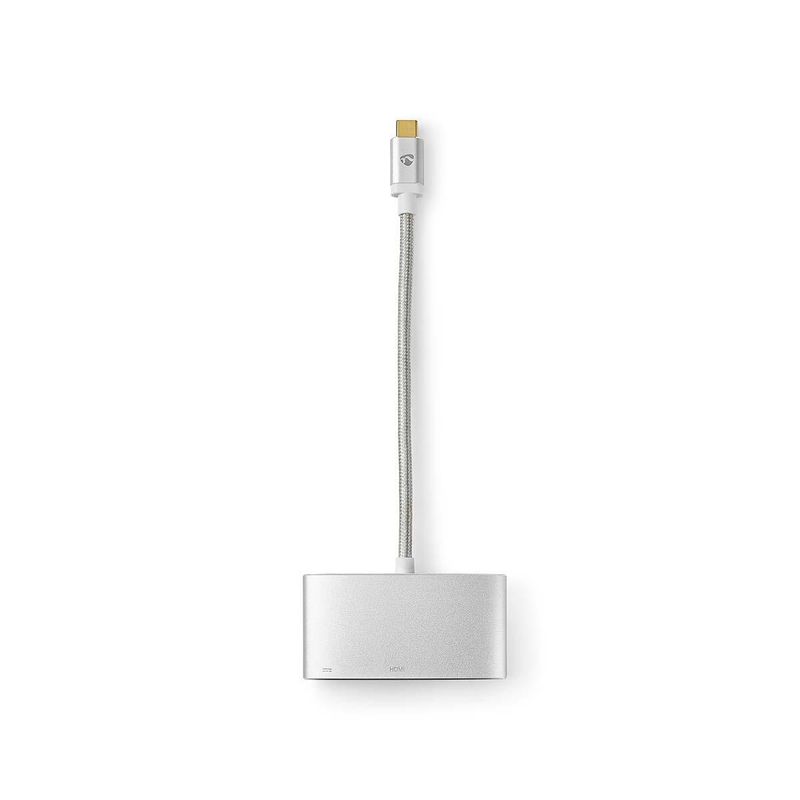 Nedis USB Multi-Port Adapter - USB 3.2, USB-C, HDMI, USB-A, 5 Gbps