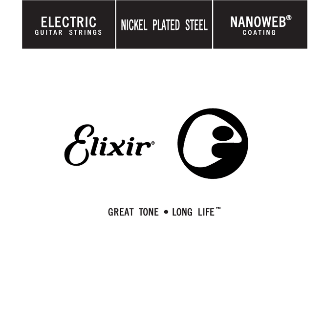 Hovedbilde ELIXIR 15246 Nanoweb Electric Single .046