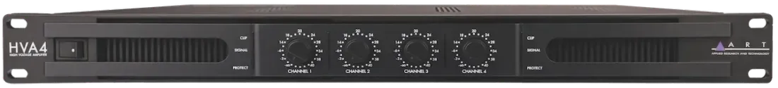 ART Pro Audio HVA4 4 X 300W 70/100V line installations amplifier