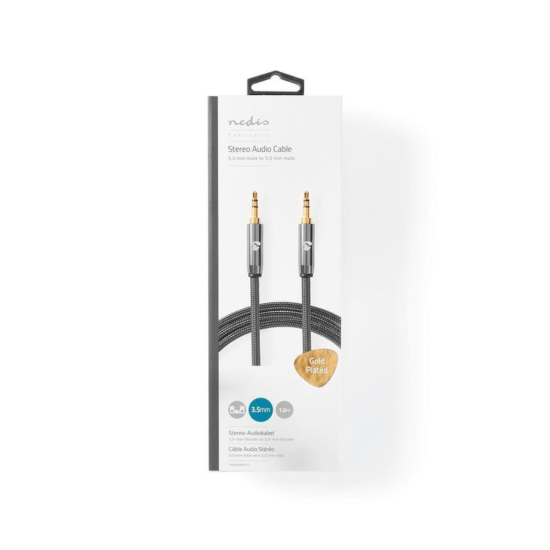 Nedis High-end Profigold mini stereo jack-kabel, 3.5mm, 2 meter