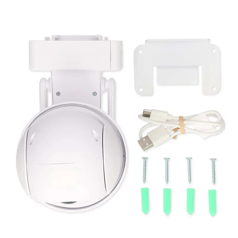 SmartLife Wi-Fi Utendørs kamera, Full HD 1080p, IP65, Batteri, Nattsyn
