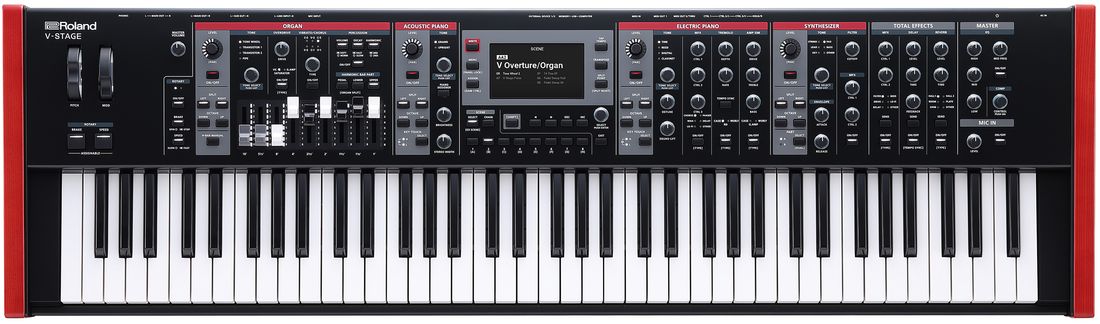 Roland V-STAGE 76 Keyboard, alt-i-ett konsertkeyboard, 76 waterfall tangenter