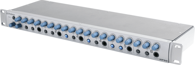 Hovedbilde PreSonus HP60 6-kanals hodetelefonforsterker