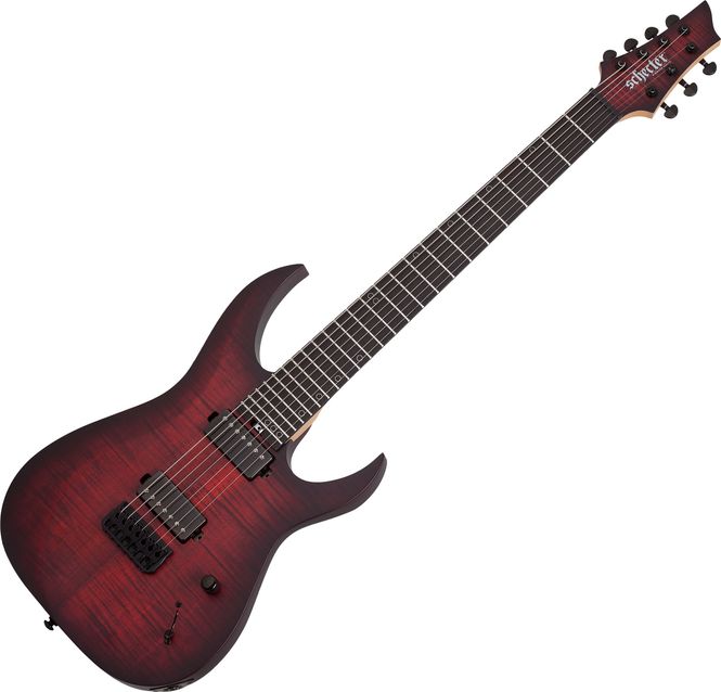 Hovedbilde Schecter Sunset-7 Extreme Scarlet Burst