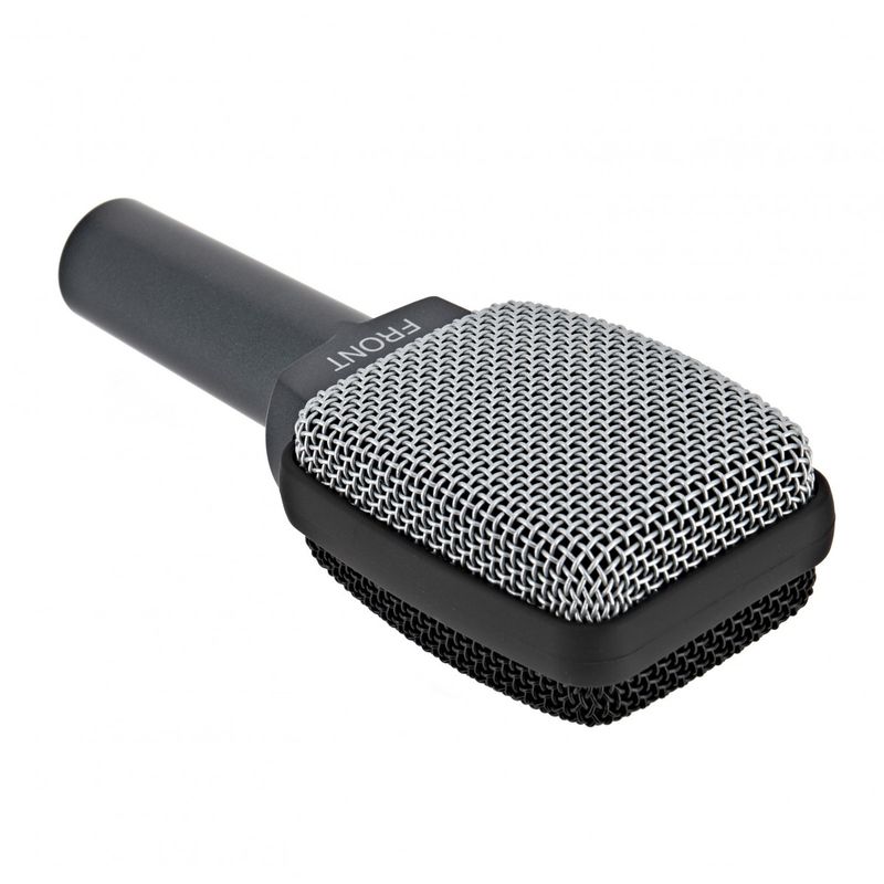 Sennheiser e609 dynamisk mikrofon for gitar, perkusjon og blås, Silver