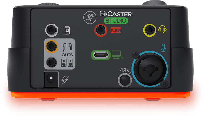 Mackie M-Caster-Studio, Desktop Live Streaming Mixer with display