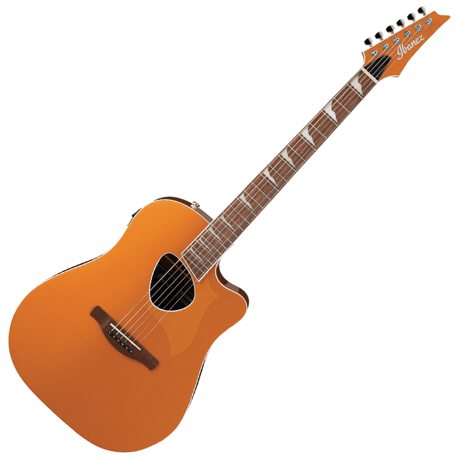 Hovedbilde Ibanez ALT30-DOM Western gitar med pickup Dark Orange Metallic High Gloss