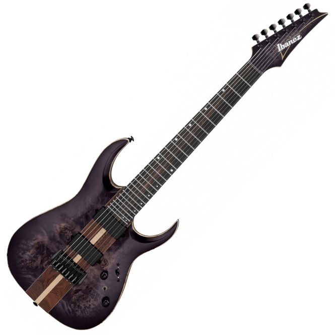 Hovedbilde Ibanez RGA217P1PB-DRL med gigbag, 7-str. Premium Deep Twilight Burst Low Gloss