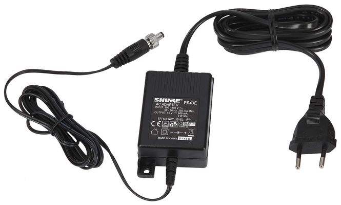 Hovedbilde Shure PS43E PSU / Strømforsyning for GLXD4, ULXD4, AXT 610, P9T og PS9