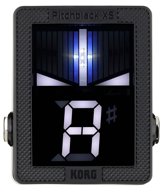 Hovedbilde Korg PB-XS Pitchblack Pedalboard tuner med Ultra Buffer-teknologi