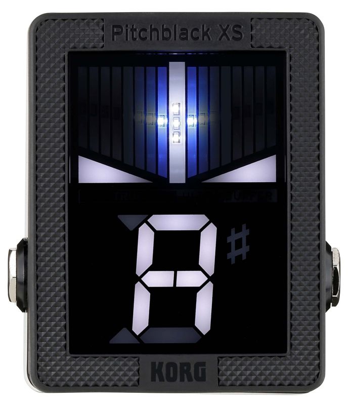 Korg PB-XS Pitchblack Pedalboard tuner med Ultra Buffer-teknologi