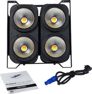 Hovedbilde Algam Lighting BLINDER400CW-WWA 4x 100W Cold White/Warm White/Amber COB blinder