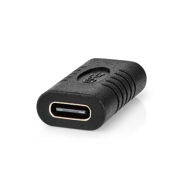 Hovedbilde Nedis USB-C Hun Adapter, skjøter USB-C til USB-C, 4K@60Hz 