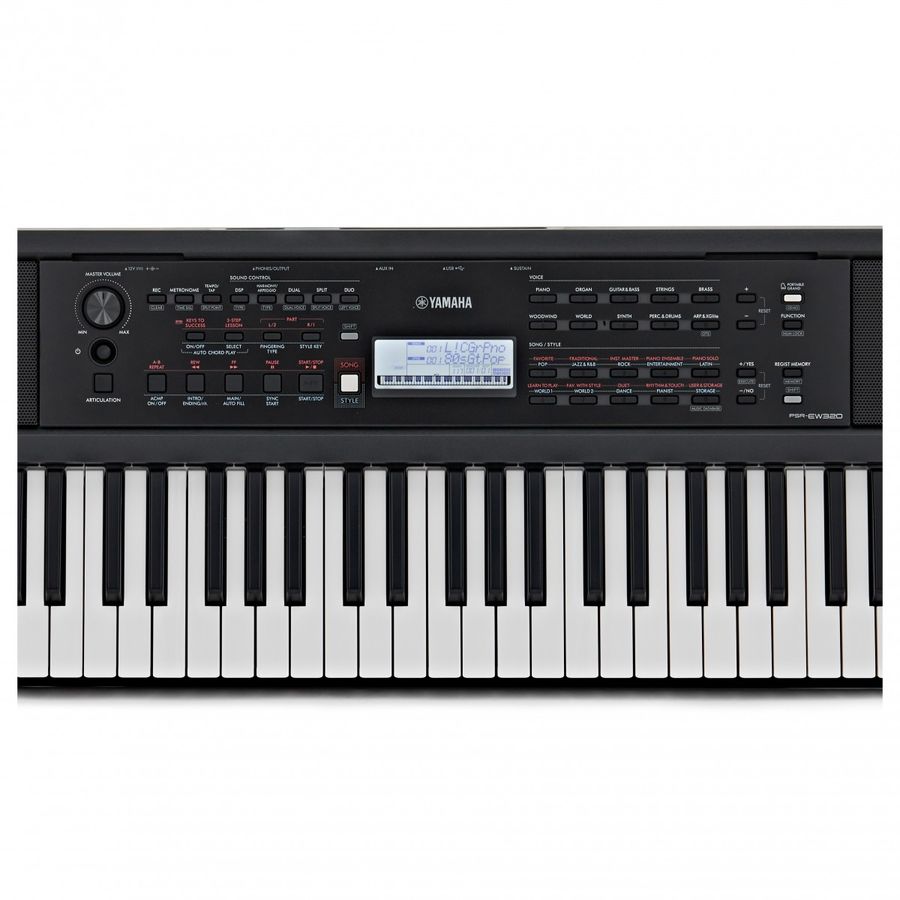 Yamaha PSR-EW320 Keyboard m/ høyttalere, 76 tangenter