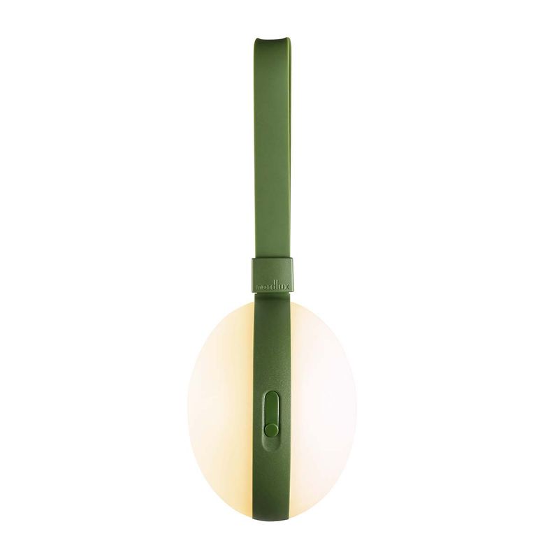 Nordlux Bring To-Go 12 Batterilampe | 12cm | 1W | IP54 | Hvit/Grønn