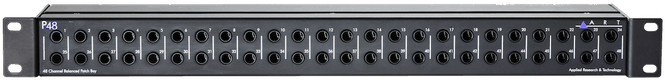 Hovedbilde ART P48 – 48-kanals balansert Jack / TRS  Patchbay