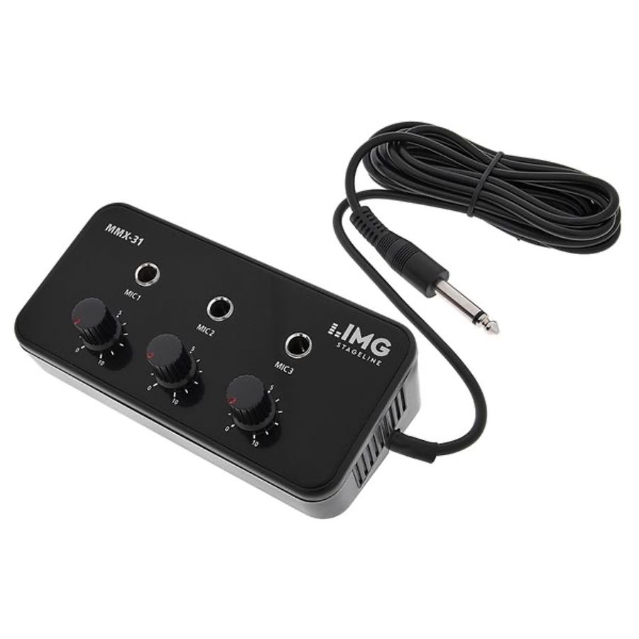 IMG Stageline MMX-31 kompakt mikrofonmikser