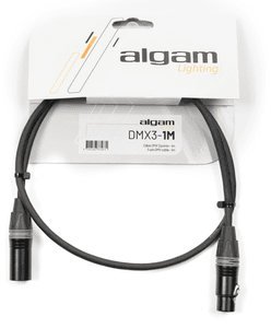 Hovedbilde Algam DMX3-3M &#8211; 3-pin DMX-kabel