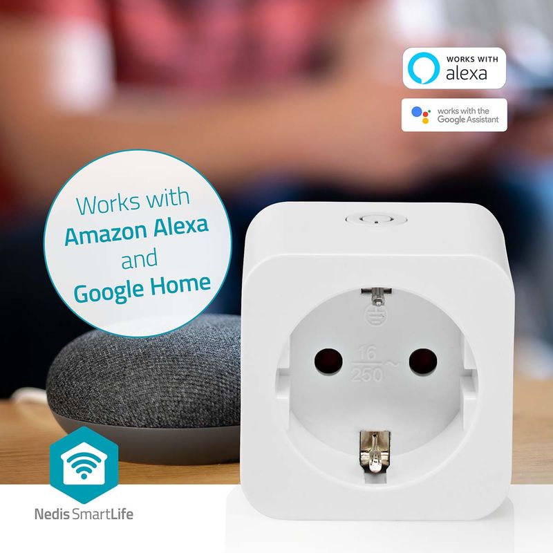SmartLife Smart Wi-Fi Plug, 3800W, Efektmåler