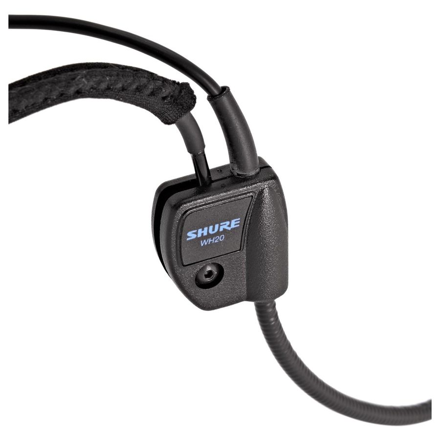 Shure WH20XLR Hodebøylemikrofon med XLR plugg for miksere