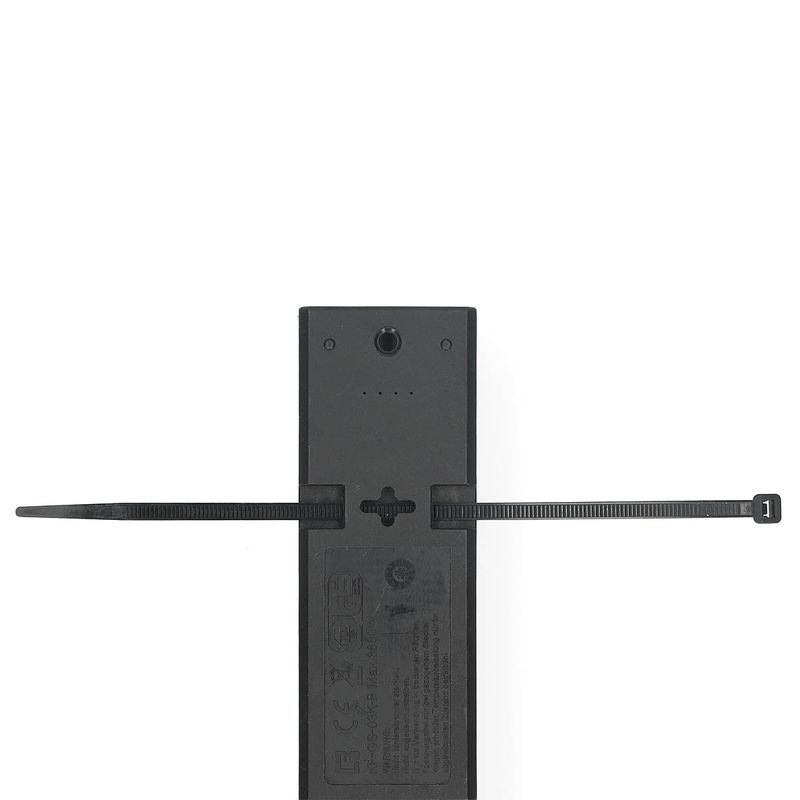 Nedis 5-veis strømforgrener, 3680W, USB-A og C lading, 1,5m kabel,  Av/på-bryter