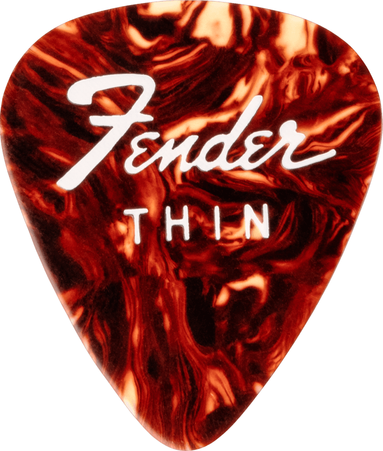 Fender Fine elctric pick tin- 12 pack