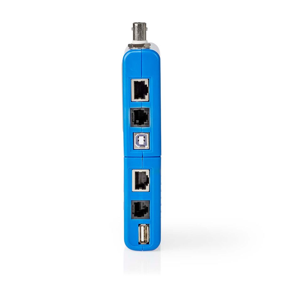 Nedis Multifunksjonell  Kabeltester for RJ45-, RJ11-, BNC- og USB-A-B-kabler