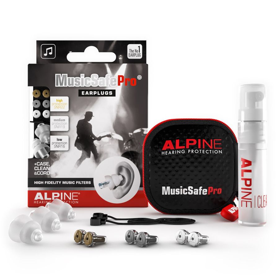 Alpine MusicSafe Pro, Ørepropper med utbyttbart filter