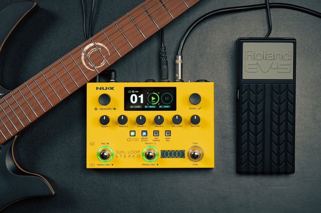 NUX Dual Loop Stereo, trommemaskin og looper - KUNDERETUR