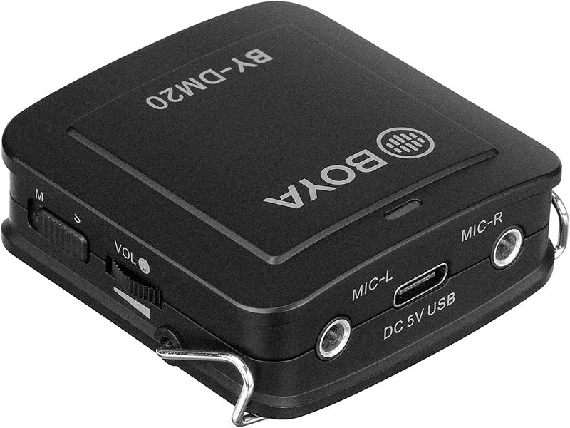 BOYA BY-DM20 tokanals opptakskit for mobil og PC