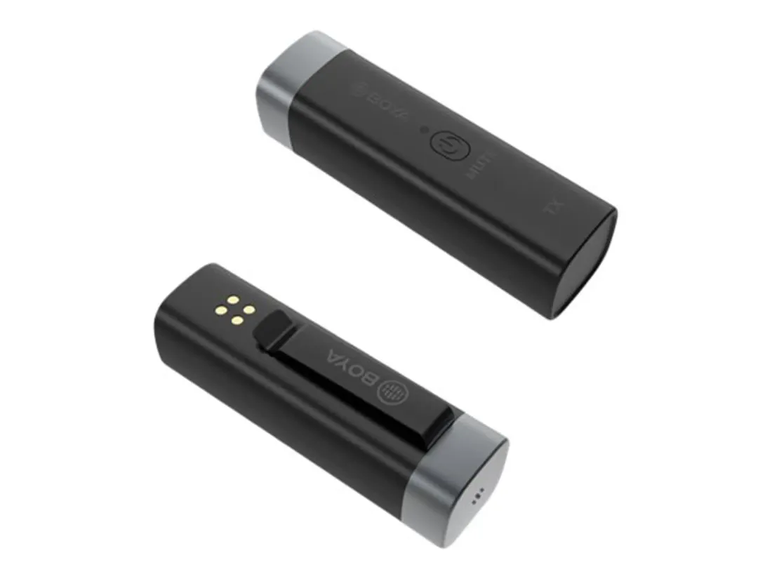 BOYA BY-WM3D 2.4 GHz Trådløsmikrofon for iPhone, kamera og mobil