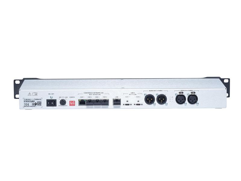 Televic D-Cerno AE - sentralenhet med USB-C