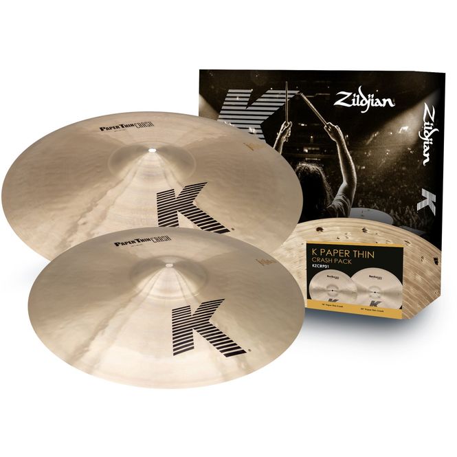 Hovedbilde Zildjian K - Paper Thin Crash cymbalpakke (18