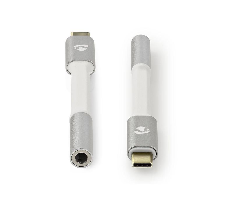 Nedis høykvalitets USB-C Adapter for bla. mobil, PC/Mac, 0.08 m