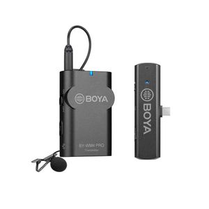 Hovedbilde BOYA BY-WM4 PRO-K5 tr&aring;dl&oslash;st mikr.syst 1 kanal. 2.4GHz. USB-C for Android 