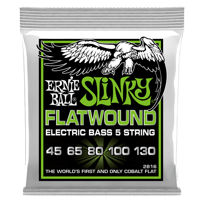 Hovedbilde Ernie Ball EB-2816 Slinky Flatwound Bass 5, 45-130