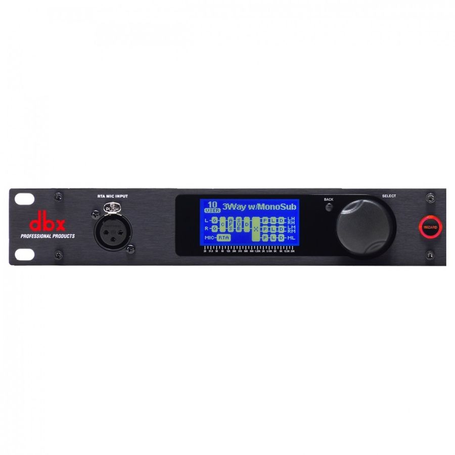 DBX DriveRack PA2 høyttalerprosessor, 2 inn 6 ut