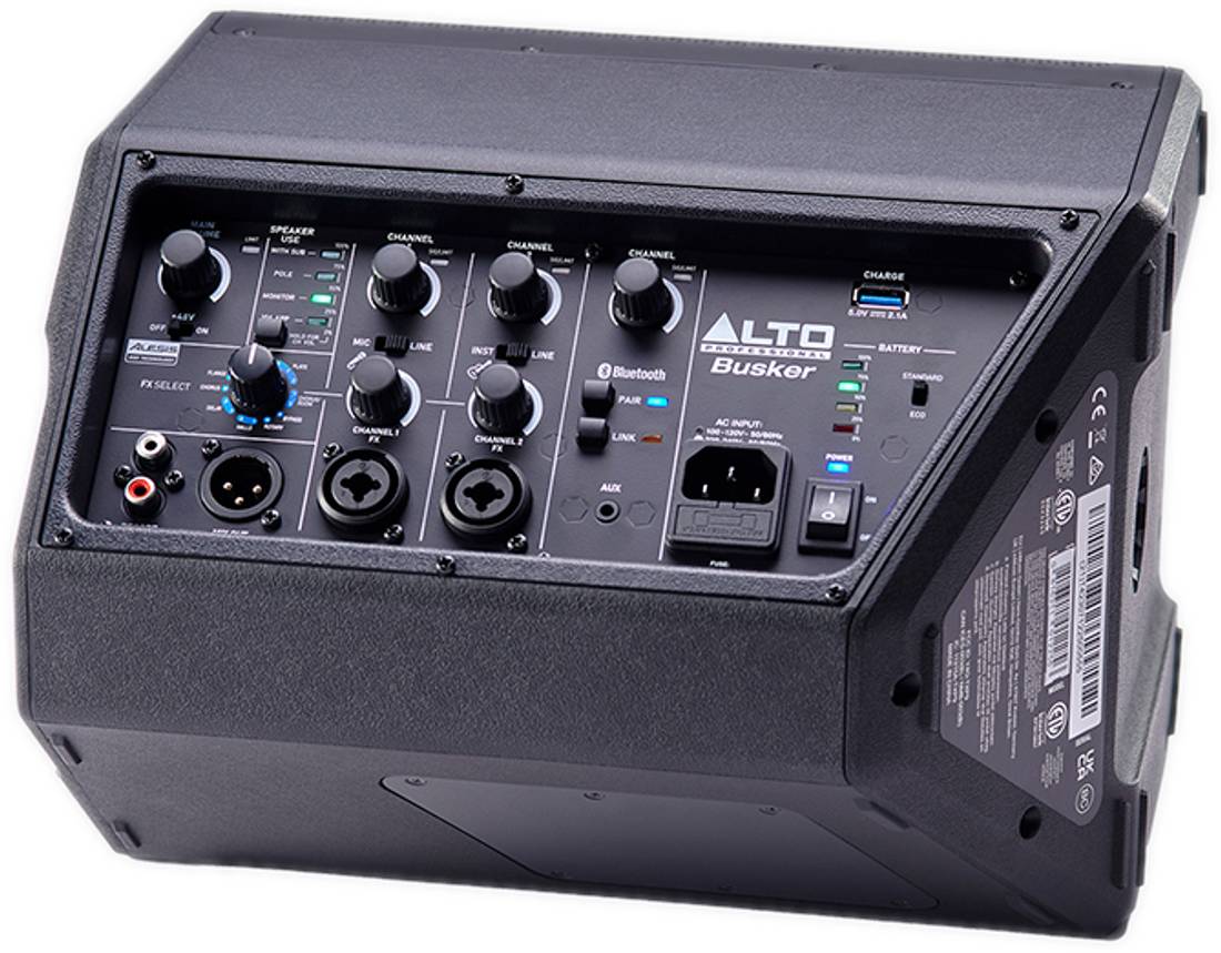 Alto Professional Busker Portabel høyttaler m/ batteri og bluetooth, 200W