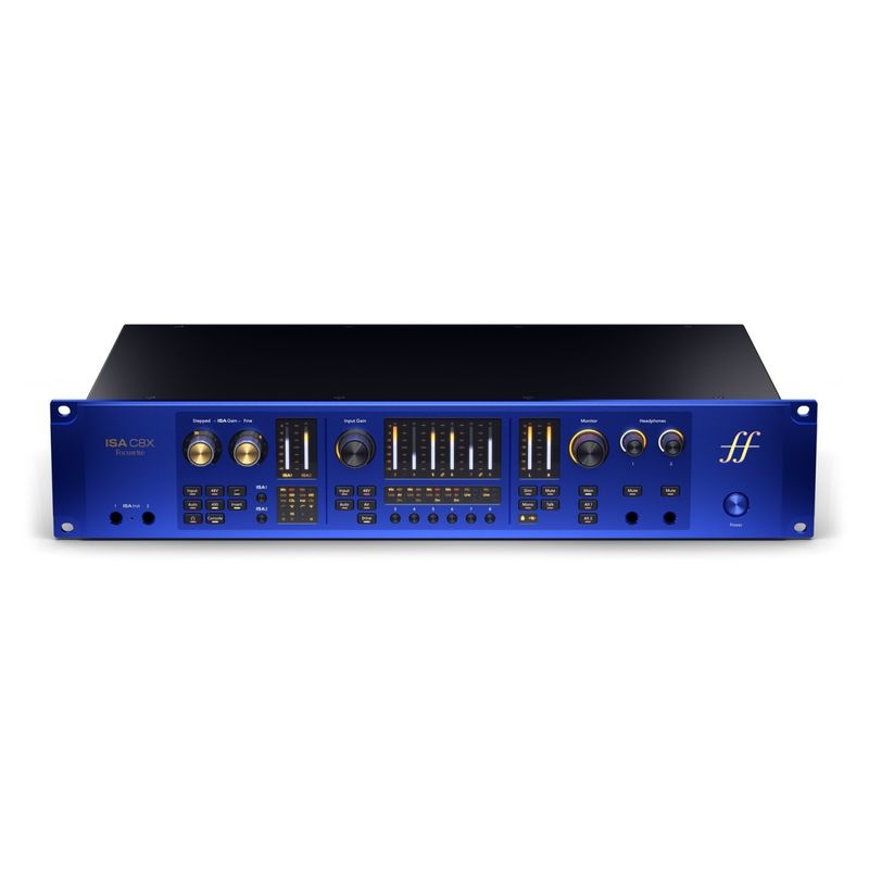 Focusrite ISA C8X, 26 inn/28 ut, 24-bit/192 kHz, USB Lydkort